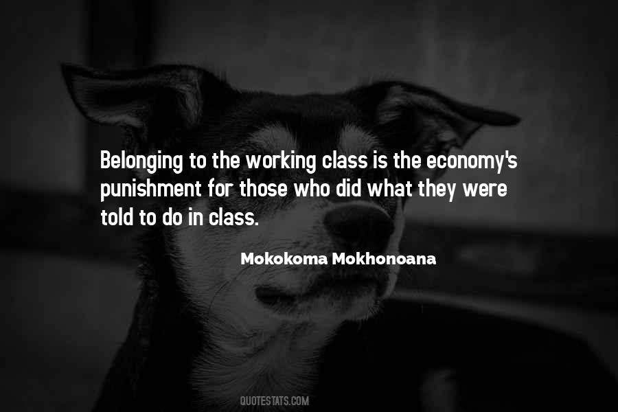 Quotes About The Working Class #744052