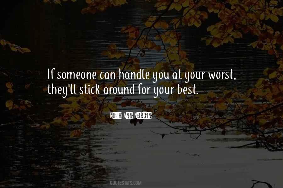 At Your Worst Quotes #1443031