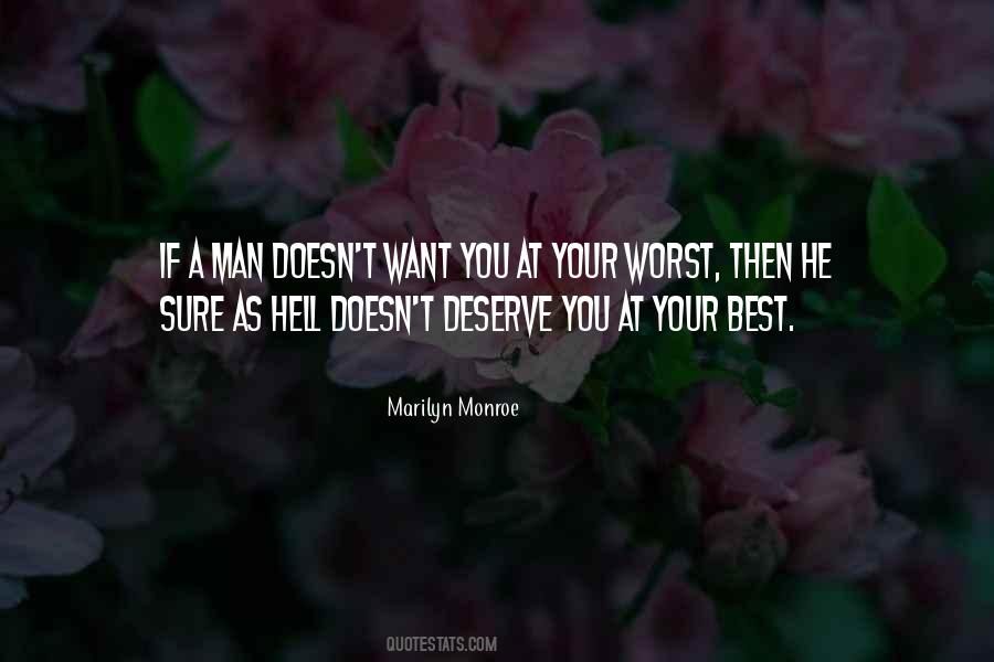 At Your Worst Quotes #666151