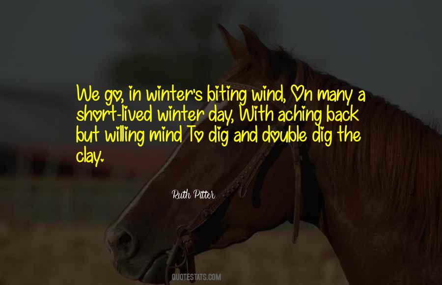 Winter S Quotes #1382678