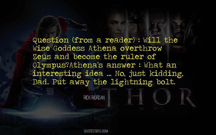 Athena Goddess Of War Quotes #117153