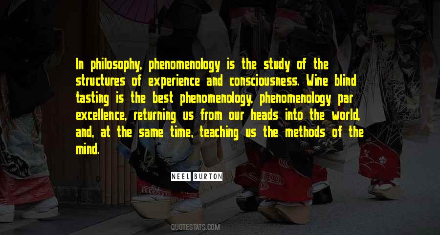 Phenomenology Study Quotes #570042