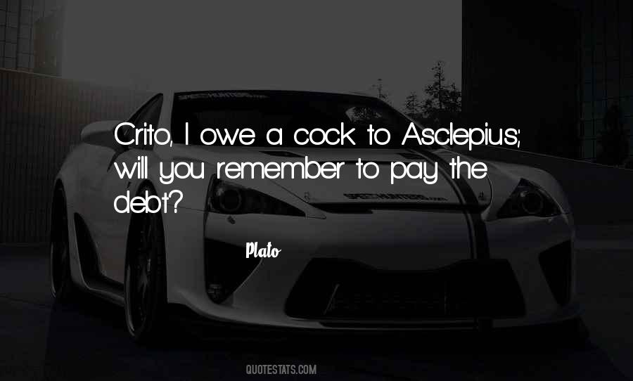 Pay Your Debt Quotes #260720