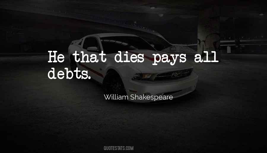 Pay Your Debt Quotes #284714