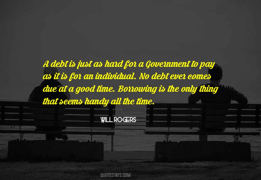 Pay Your Debt Quotes #461841