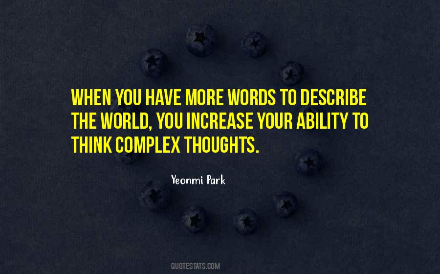 Ability To Think Quotes #394535