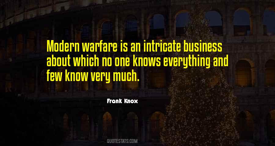 Quotes About Modern War #101160