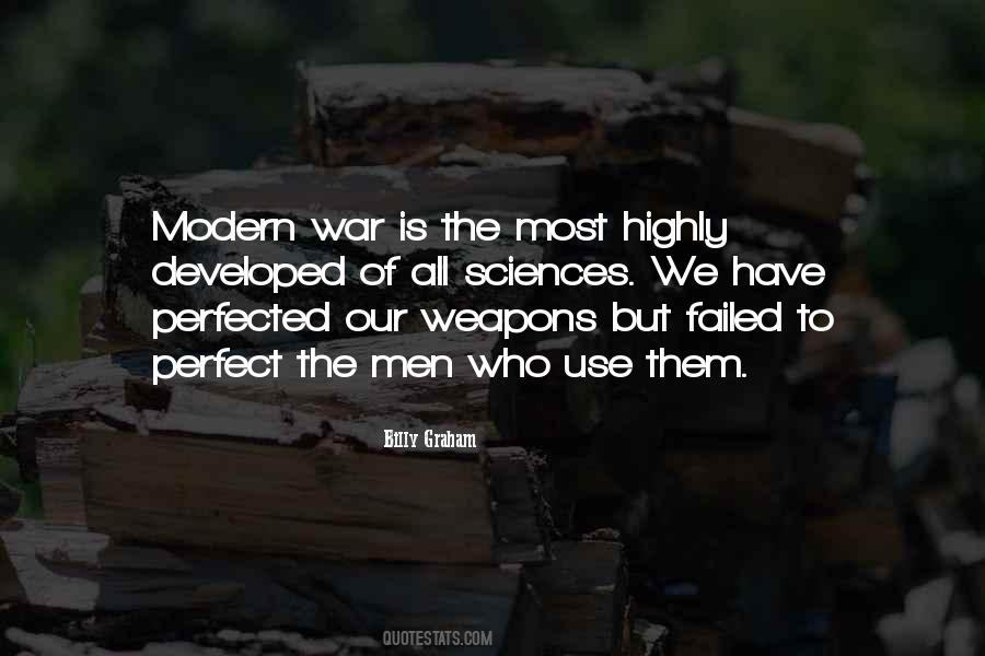 Quotes About Modern War #636301
