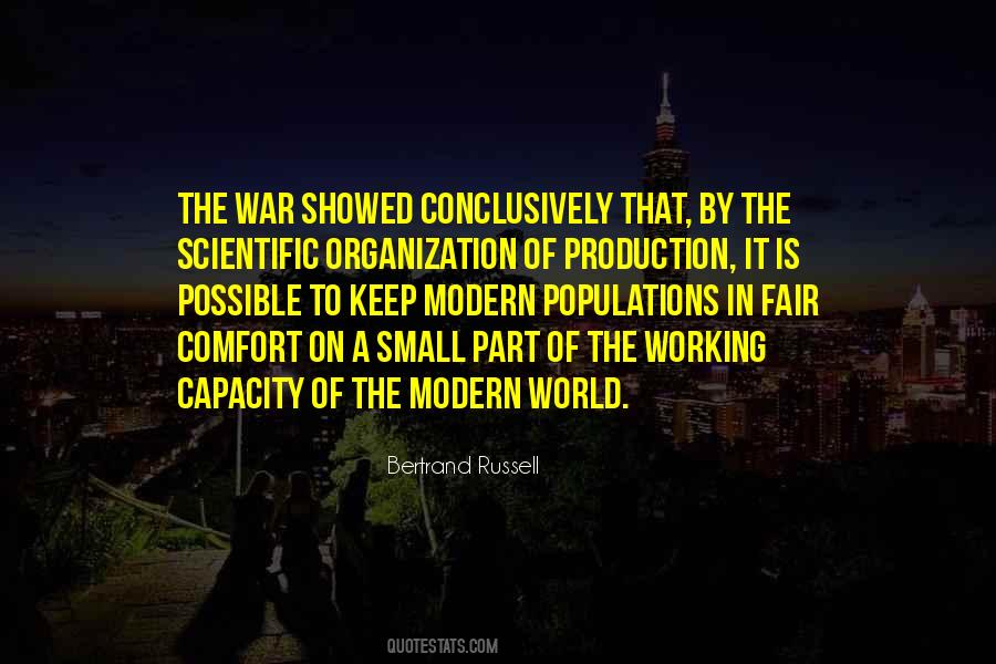 Quotes About Modern War #73916