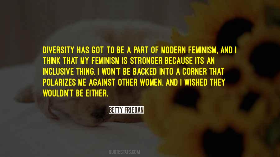 Quotes About Modern Feminism #904201