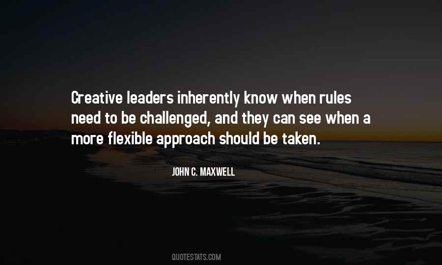 Creative Leaders Quotes #1847448