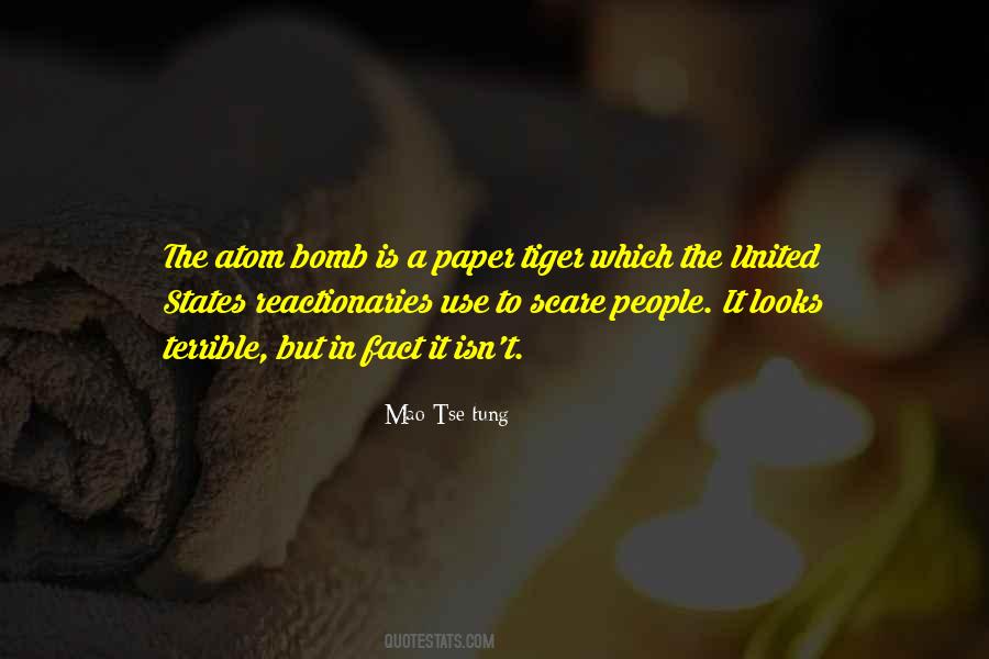 Atom Bomb Quotes #776930