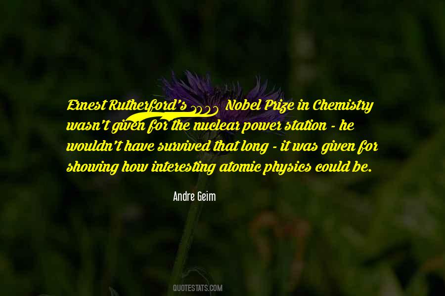 Atomic Physics Quotes #466125