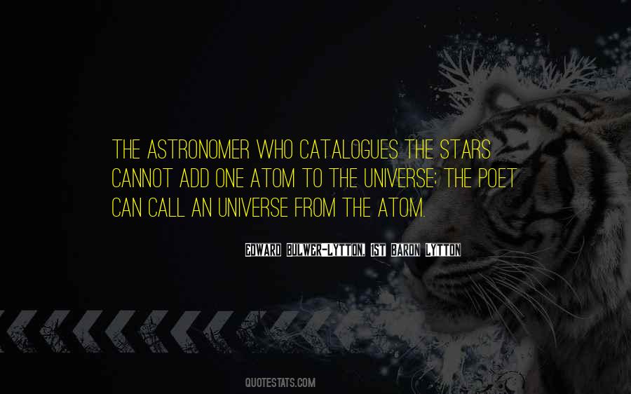Atoms Universe Quotes #448219