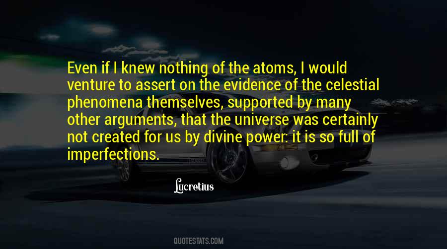 Atoms Universe Quotes #746443