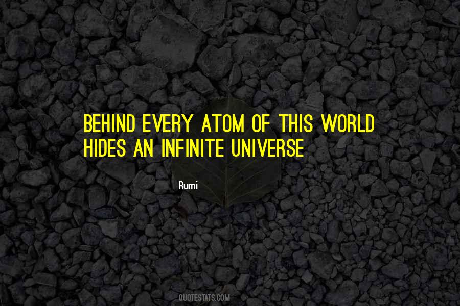 Atoms Universe Quotes #775825