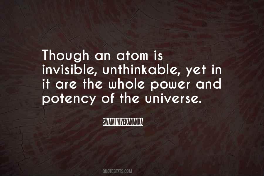 Atoms Universe Quotes #779534