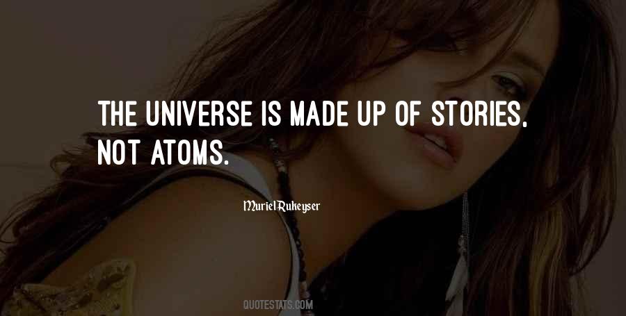 Atoms Universe Quotes #847376