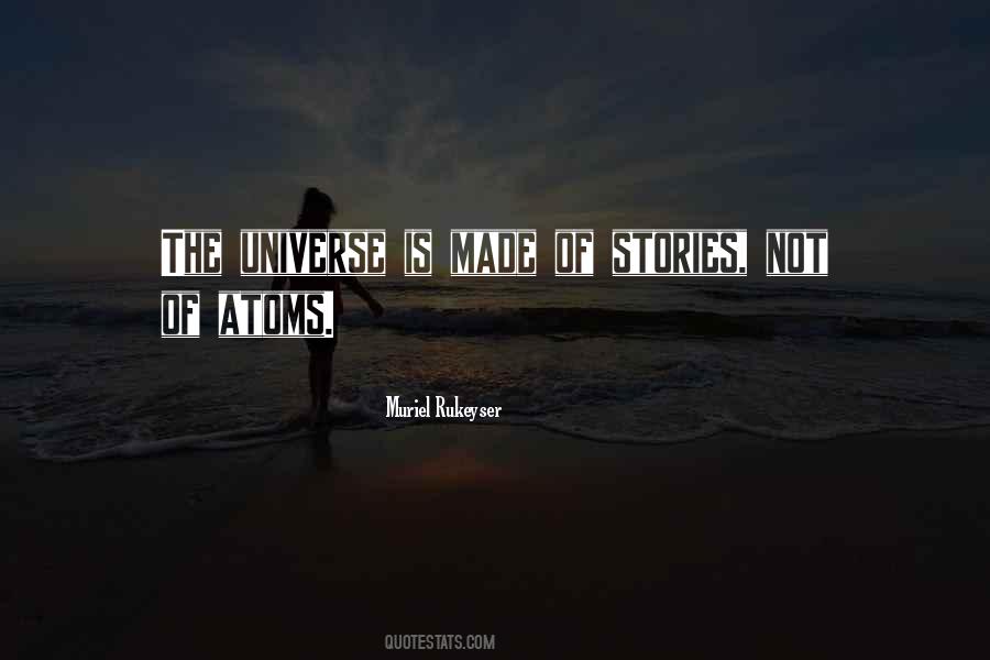 Atoms Universe Quotes #96662
