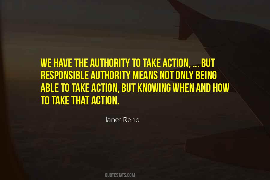 When To Take Action Quotes #1221164