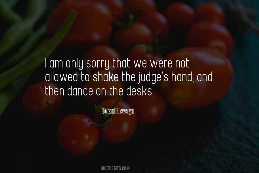 I Am Not Sorry Quotes #380191