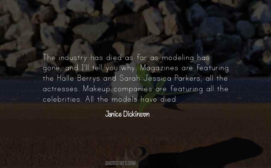 Quotes About Models In Magazines #975698