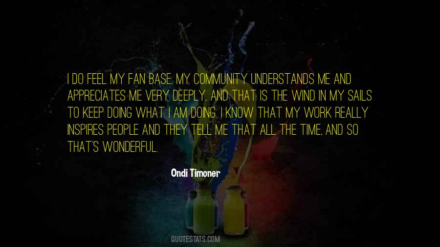 Someone Appreciates It Quotes #162372