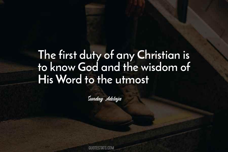 Quotes About The Word Of Wisdom #452807