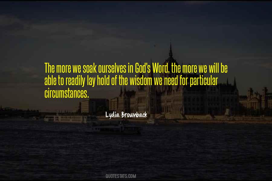 Quotes About The Word Of Wisdom #470844