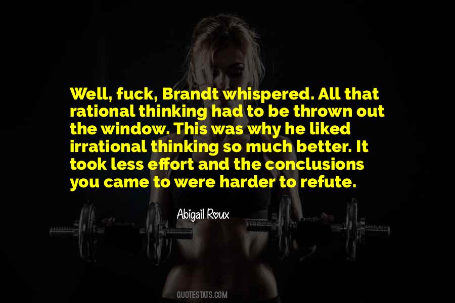 Thinking Harder Quotes #1075816