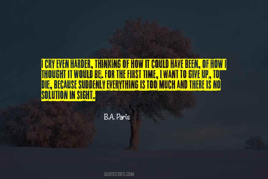Thinking Harder Quotes #748916