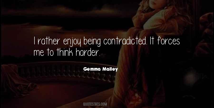 Thinking Harder Quotes #772017