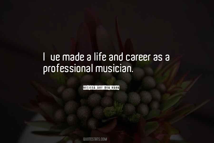 Professional Career Quotes #1321003