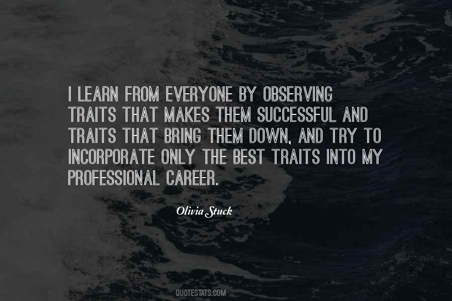 Professional Career Quotes #77565