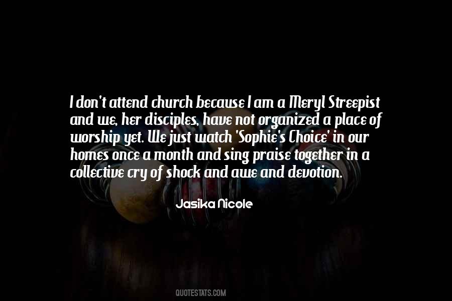 Attend Church Quotes #145622