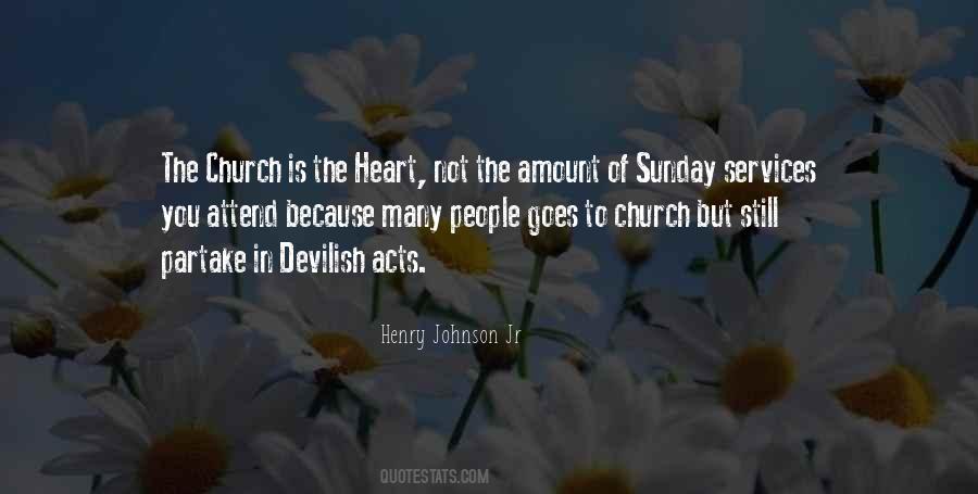 Attend Church Quotes #1518254