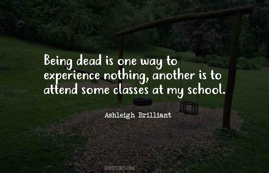 Attend Class Quotes #1614461