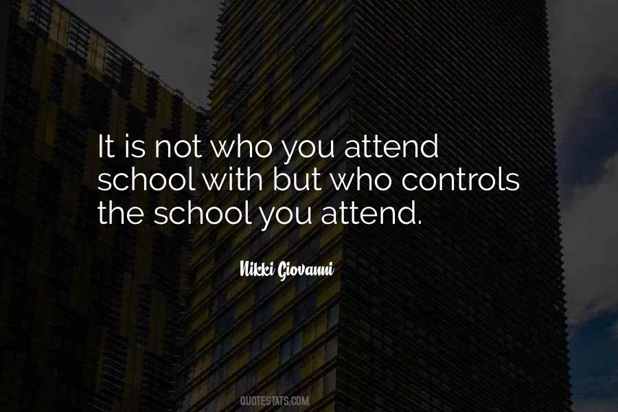 Attend Quotes #1211541