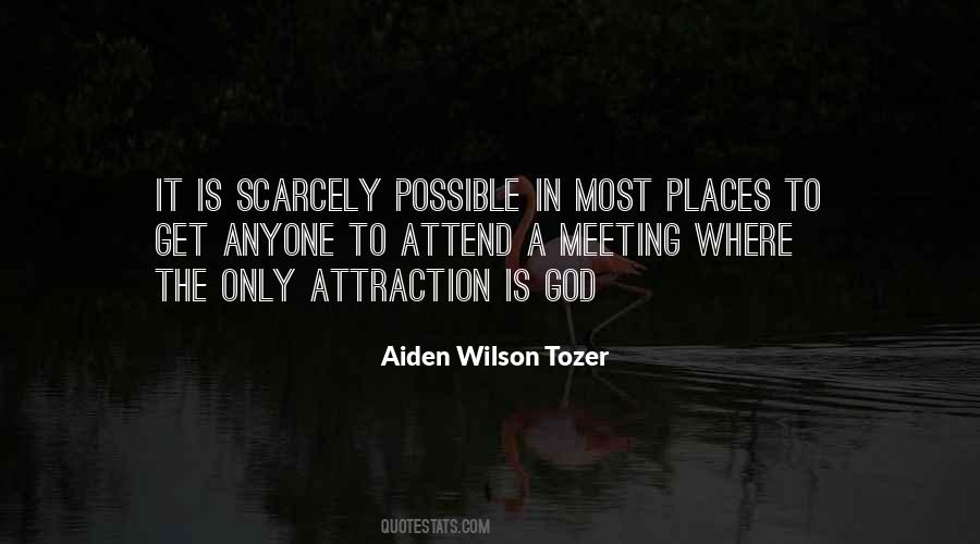 Attend Quotes #1330955