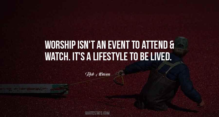 Attend Quotes #1348265