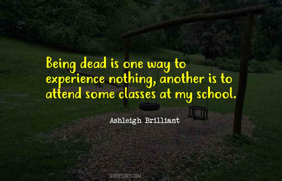 Attend School Quotes #1614461