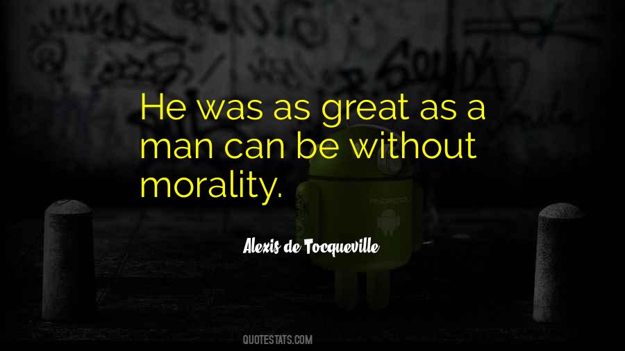 Morality As Quotes #204908