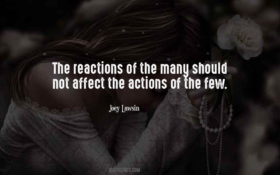 Actions Affect Quotes #1993