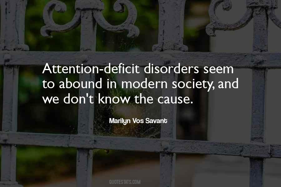 Attention Deficit Quotes #53869