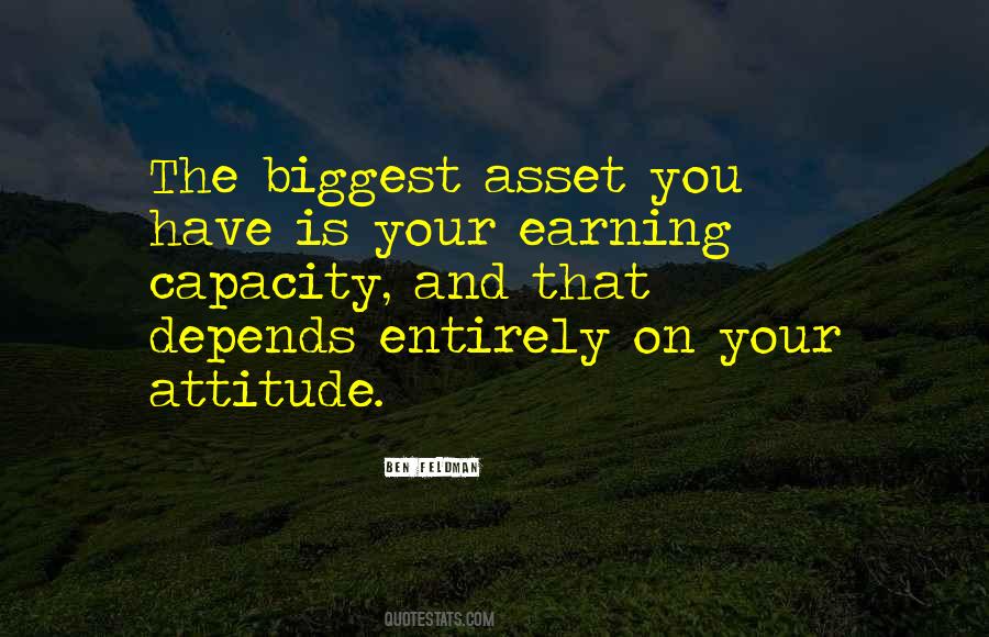 Attitude Depends On You Quotes #74331