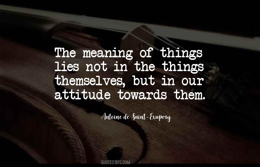 Attitude Meaning Quotes #1828874