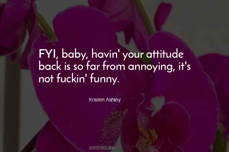 Attitude Not Quotes #126736