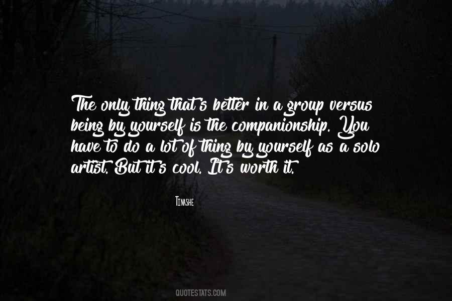 Attitude Of Being Alone Quotes #1609339