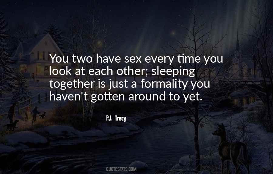 You Sleeping Quotes #166632