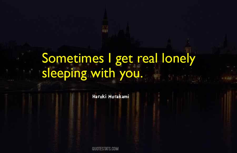 You Sleeping Quotes #172003
